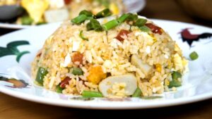 Salted egg fried rice image (13) featured image