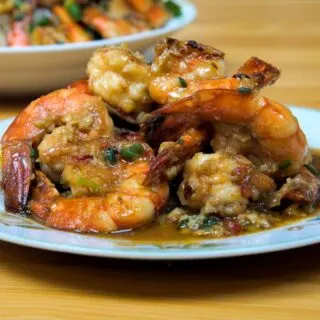 Garlic shrimp with rice image (25) featured image