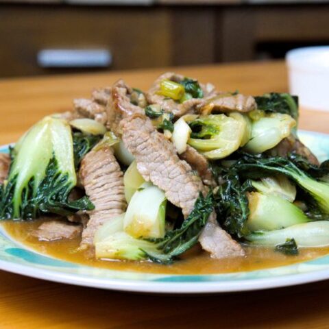 Beef Stir Fry with Bok Choy Recipe