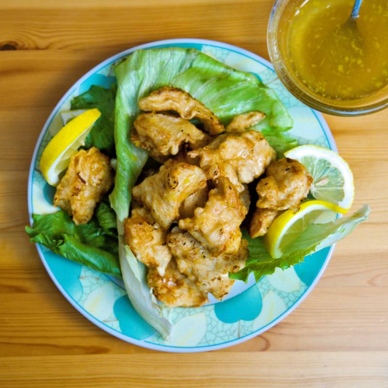 دجاج بالليمون