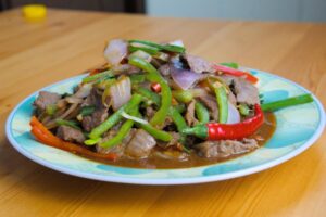 Spicy beef stir fry image (12)