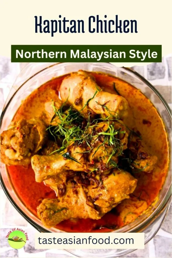 Kapitan chicken recipe