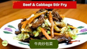 Beef and cabbage stir fry thumbnail