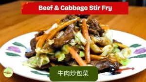 Beef and cabbage stir fry thumbnail