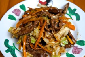 Beef & cabbage stir fry image (10)