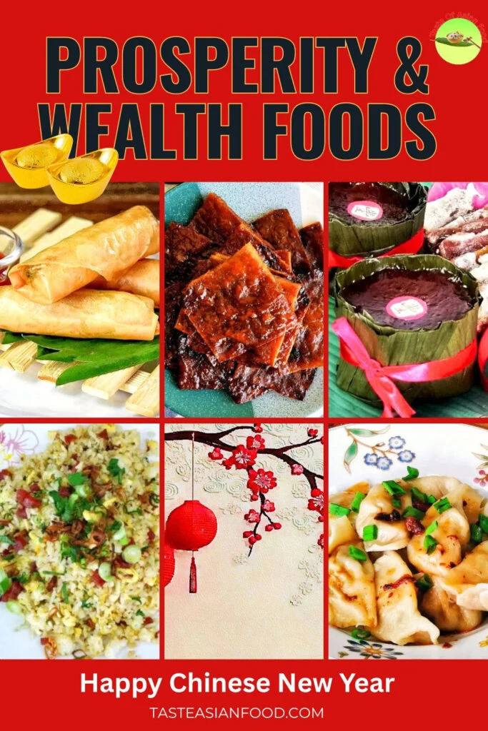 Chinese New Year Prosperity and Health Dishes