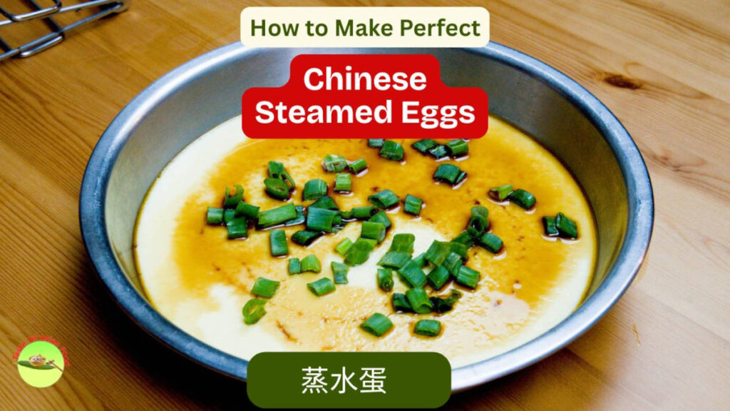 steamed eggs recipe and technique