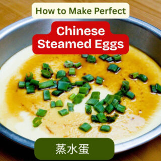 steamed eggs recipe and technique