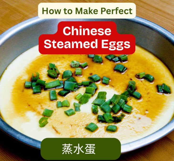 steamed eggs recipe and technique