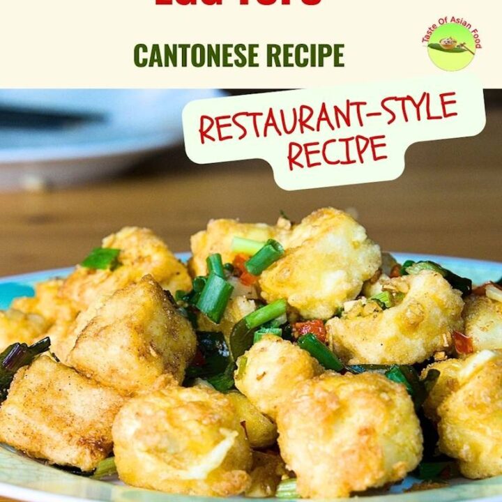 Salt and Pepper Tofu Recipe (Crispy Cantonese-Style Tofu)